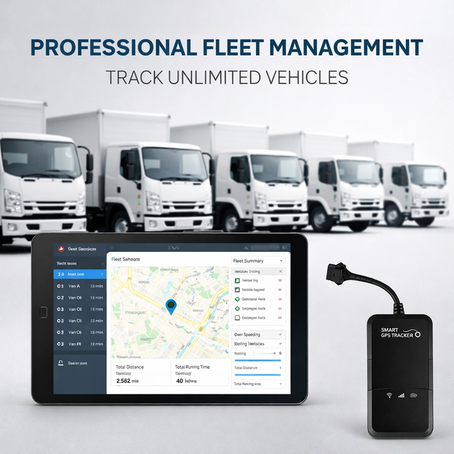 4G GPS Beidou Tracker Realtime 9-100V IP65 Waterproof Dashboard Mount Remote Control Vibration Alarm 1 Year Cloud Storage for