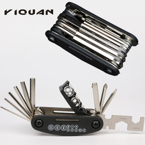 Meilleures ventes - Outil de <span class=keywords><strong>réparation</strong></span> de <span class=keywords><strong>vélo</strong></span> 15 en 1 - Acier au carbone - Outil multifonction - <span class=keywords><strong>Kit</strong></span> d'outils de cyclisme professionnel - Vente en gros - Fournisseur B2B - Product Image 1