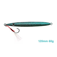 Leurre de pêche en métal 60g/80g, simulation de poisson, pour la pêche en bateau, leurre dur pour marlin, lac, rivière, eau salée, en mer, ruisseau, effet poisson réaliste