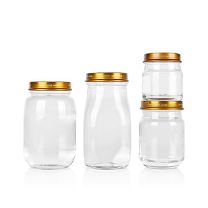 Wholesale 50ml 85ml 120ml 200ml Glass Food Container Storage Glass Jar with Seal Screw Cap Lid for <strong>Bird</strong> <strong>Nest</strong> Jam Caviar - Product Image 5