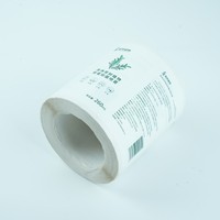 Étiquettes adhésives en vinyle brillant imperméable à l'eau imprimées sur mesure pour bouteilles et contenants de cosmétiques/soins de la peau