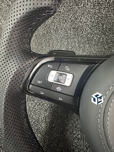 Volante de Cuero GTI VW/Volkswagen Compatible con Golf 6 7 Serie R GTI Passat B8 Mk7 MK8 <span class=keywords><strong>Arteon</strong></span>/CC Jetta - Product Image 2