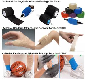 Fasciatura coesiva della fasciatura dell'animale domestico del tatuaggio della fasciatura coesiva stampata sport caldi di vendita 2019 - Product Image 5