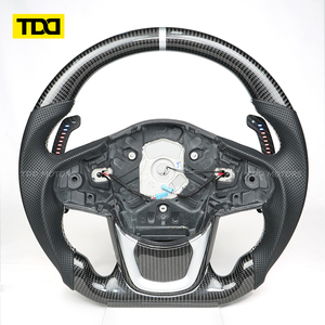 แป้นเปลี่ยนเกียร์ TDD LED คาร์บอนไฟเบอร์แม่เหล็ก สำหรับพวงมาลัย Toyota A90 Supra MK5 - Product Image 2