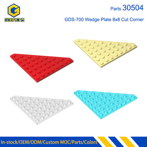 Gobricks Venta al por Mayor de Piezas Sueltas GDS-700 Placa de Cuña 8x8 con Esquinas Cortadas para Bricolaje, Ladrillos Base MOC para Aviones y Naves Espaciales, Suministro a Granel LDD 30504 - Product Image 1