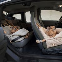Vente en gros de sièges de voiture pour animaux de compagnie, portables, avec logo personnalisé