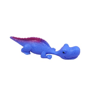 Juguete Antiestrés de Dinosaurio con Lanzador de Dedos, Mini Dinosaurio de Plástico Verde, Lanzable, Aprietable, para Liberar Emociones, Adhesivo para Pared - Product Image 6