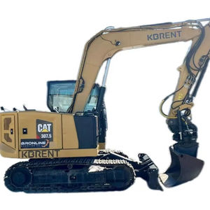 Miniexcavadora Caterpillar de segunda mano con movimiento de tierras, original, hecha en Japón, excavadora Cat usada 307,5 - Product Image 1