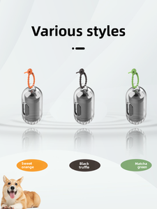 Dispensador de Sacos de Cocô de Plástico Ecológico de Grande Capacidade para Cães e Gatos com Opção de Montagem na Parede - Product Image 5