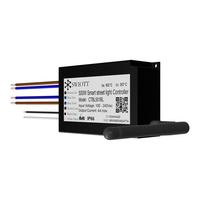 Contrôleur d'éclairage public 4G IP66 CTBL501 SWIOTT CTBL501BL avec compteur de puissance et interrupteur de gradation 0-10V pour lampadaires LED