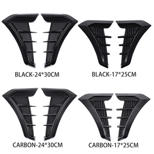 Decalcomania laterale Auto TPU distintivo in resina 3D emblema Auto esterno decorativo universale copri parafango Auto - Product Image 6