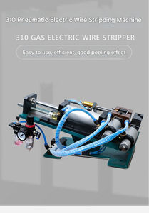 3F 305 310 315 Machine pneumatique électrique de dénudage de la peau Machine à dénuder les fils à gaz Equipement de fabrication de câbles - Product Image 2