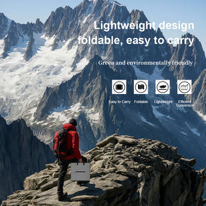 Cosmoxstar Chargeur Solaire Pliable 200W à Charge Rapide avec Housse de Transport, Idéal pour Camping-Car et Van Life, Panneau Solaire - Product Image 2