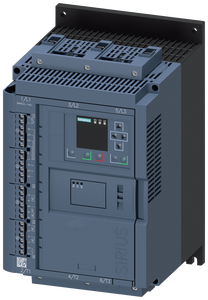 3RW5524-1HA14 ซอฟต์สตาร์ทเตอร์ SIRIUS 200-480 โวลต์ 47 แอมป์, 110-250 โวลต์ AC ขั้วต่อแบบสกรู - Product Image 1