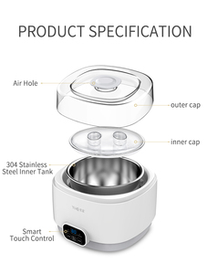 Yaourtière électrique personnalisée de 1 L, Fermenteur multifonctionnel 3-en-1 avec pot intérieur en SUS304 pour <span class=keywords><strong>yaourt</strong></span>, vin de riz et natto - Product Image 2