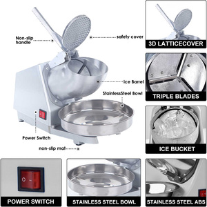 Tùy chỉnh OEM thương mại đa mục đích ABS cấp thực phẩm Tuyết hộ gia đình điện máy nghiền đá - Product Image 4