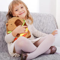 Hambourg Capybara Peluche Jouet Moelleux Kawaii Peluche Poupée Simulation Capibara Anime Mignon Animaux En Peluche Doux En Peluche Cadeau Enfant Jouets