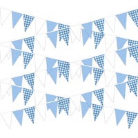 Guirlandes de fanions triangulaires personnalisables en papier couché, style cowboy, best-sellers transfrontaliers