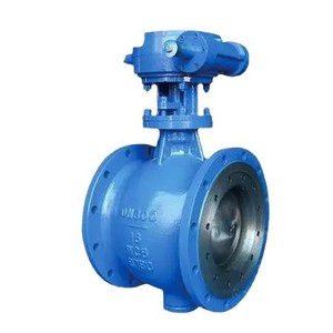 Válvula de Bola Excéntrica de Montaje Lateral PBQ340F-16C de 4 Pulgadas de Hierro Fundido para Agua a Temperatura Normal - Product Image 4