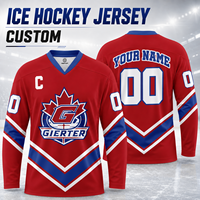 Maillot de hockey sur glace personnalisé pour hommes et femmes, chemises de hockey entièrement sublimées, uniforme de hockey pour les équipes, les clubs, les écoles et les ligues du Canada