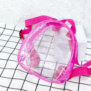 Custom OEM ODM Mini Clear <strong>Waterproof</strong> PVC Backpack Student Backpack Kids Girls PVC School Bags Wholesale Transparent <strong>Back</strong> <strong>Pack</strong> - Product Image 3