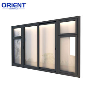 Fenêtre décorative en aluminium et verre, design élégant et très demandé, pour usage extérieur de villa, artistique et durable - Product Image 4