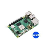 Raspberry Pi 5, options de RAM, processeur BCM2712, CPU quadricœur 64 bits Arm Cortex-A76 2,4 GHz, utilisant le contrôleur E/S RP1