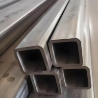 Tubo Cuadrado de Acero Galvanizado de Alta Calidad Q235 Q345, Lámina de Acero Rectangular Soldada de 6M 12M, Certificación JIS KS TISI, Corte a Medida