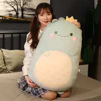 Enfants grande taille Crocodile Kawaii personnes jouet japonais infantile glace en peluche oreiller