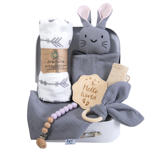 Regalos <span class=keywords><strong>para</strong></span> bebés Manta de seguridad <span class=keywords><strong>para</strong></span> bebés, regalo único <span class=keywords><strong>para</strong></span> recién <span class=keywords><strong>nacidos</strong></span> Baby Lovey Welcome - Product Image 4