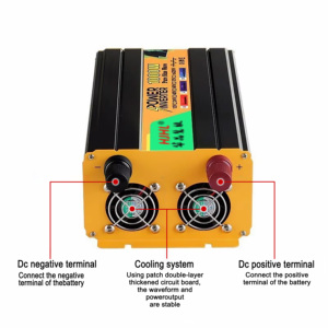 Compresseur industriel à onde sinusoïdale monophasé 1000W, solaire, portable, pour voiture, usage domestique, climatiseurs à induction HJ-2000S-L - Product Image 4
