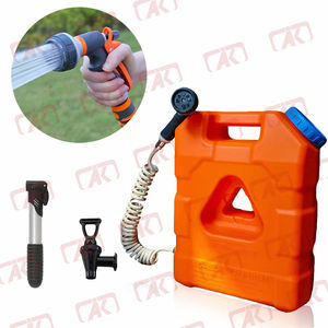 Nouveau design 5.5 gallons voiture sous pression Portable réservoir d'eau Camping boîte <span class=keywords><strong>de</strong></span> rangement avec tuyau robinet <span class=keywords><strong>pour</strong></span> tout-terrain ramasser 4x4 - Product Image 6