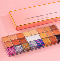 Palette de correcteur sans Logo OEM végétalien et sans cruauté, fond de teint, couverture complète, crème anti-cernes