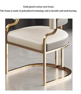 Tabouret haut de bar moderne nordique léger de luxe dossier design industriel stable pour la maison hôtel <span class=keywords><strong>cuisine</strong></span> réception réception chaise - Product Image 5