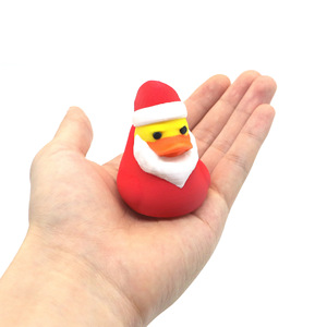 Christmas Duck Santa Ornament <b>PLA</b> Material Indoor Decoration Gift - Product Image 3