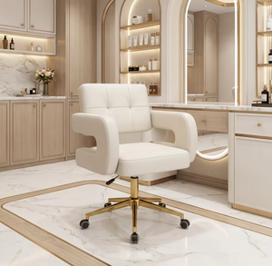 High Quality PU <b>Leather</b> Technician Chair Customized Color Lift Rotate Pulley Beauty Salon Technician <b>Stool</b> Chairs - Product Image 3