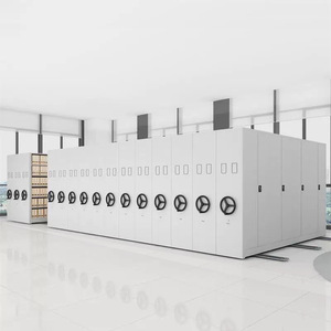 Archivador Móvil Xindalong con Ruedas, 6 Niveles, Unidad de Almacenamiento de Oficina con Manivela y Cerradura - Product Image 3