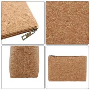 Sac de toilette en gros, écologique, personnalisé, en liège, durable, portable, imperméable, pour les voyages - Product Image 4