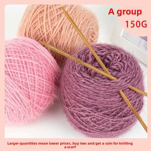 <span class=keywords><strong>Pelote</strong></span> <span class=keywords><strong>de</strong></span> fil <span class=keywords><strong>chenille</strong></span> en <span class=keywords><strong>laine</strong></span> d'écureuil, épaisseur moyenne, pour tricot manuel, écharpe bébé, polyester teint, 150g, Chine, HEB Modèle F001, Vente en gros - Product Image 2