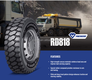 11R22.5-18PR Block-Miningtruck-Reifen Hergestellt in China Reifen <span class=keywords><strong>RBK</strong></span> - Product Image 1