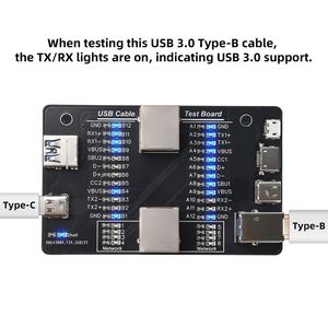 Probador de Cables de Datos Multifuncional, Módulo de Prueba de Cables de Carga USB 3.0, Detector Rápido para Cortocircuitos y Anomalías en Cables - Product Image 2