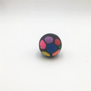 Pelota de goma personalizada Unisex de 32mm, juguete deportivo colorido con logotipo personalizado para máquinas expendedoras y promociones deportivas - Product Image 2