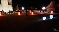 Ballon à LED gonflable à télécommande RVB CCT avec tailles personnalisées