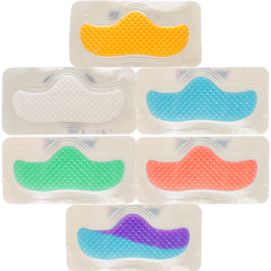 수화 콜라겐 & 히알루론산 함유 24K 골드 인스턴트 주름 방지 비타민 C 시트 마스크 이마 패치 - Product Image 6