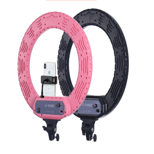 Anneau lumineux pour studio <span class=keywords><strong>photo</strong></span> 100W, 480 <span class=keywords><strong>LED</strong></span>, LF-R480, anneau lumineux à intensité variable - Product Image 3