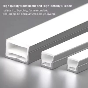 Bande lumineuse LED néon flexible en silicone imperméable 12V 24V personnalisée pour décoration intérieure et extérieure - Product Image 4