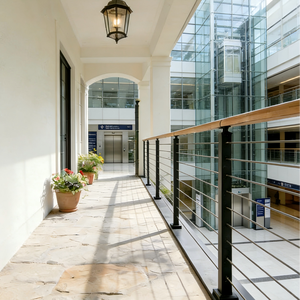 Kit de garde-corps en câble en acier inoxydable haute résistance, facile à assembler, pour la sécurité des zones logistiques - Product Image 3