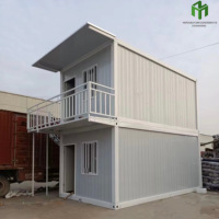 Maison mobile de luxe de 40 pieds, conteneur habitable, mini-maison, chambre miniature, maison préfabriquée en conteneur