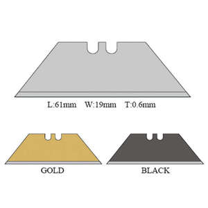 Lames de sécurité en acier SK5 <span class=keywords><strong>SK2</strong></span> pour découpe, design personnalisé, multi-types, lames de couteau utilitaire à clipser - Product Image 1