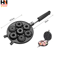 Plaque de cuisson pour sandwichs et toasts, moulée par pressage à chaud, pour camping en extérieur, compatible feu direct, avec clip de fixation pour bord de pot